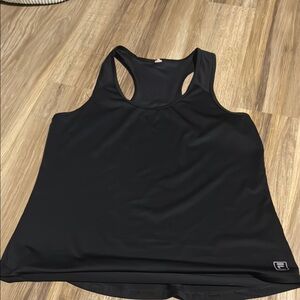 Black Athletic Tank Top